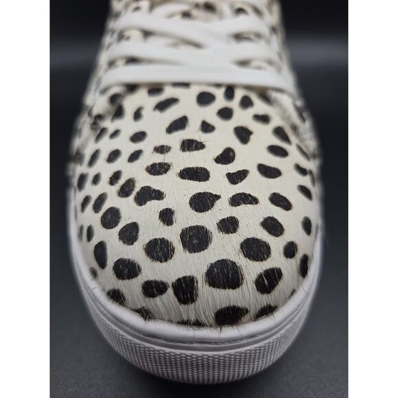 Official Program STW-70 Womens Low Top Sneakers Off White Leopard Print 7.5 NWB - Picture 4 of 6